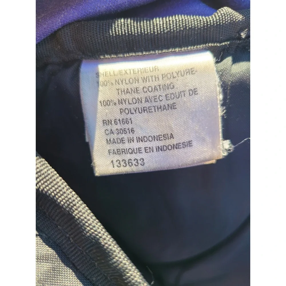Vintage The North Face Purple Black Hiking Backpack Rucksack Gorpcore Daypack